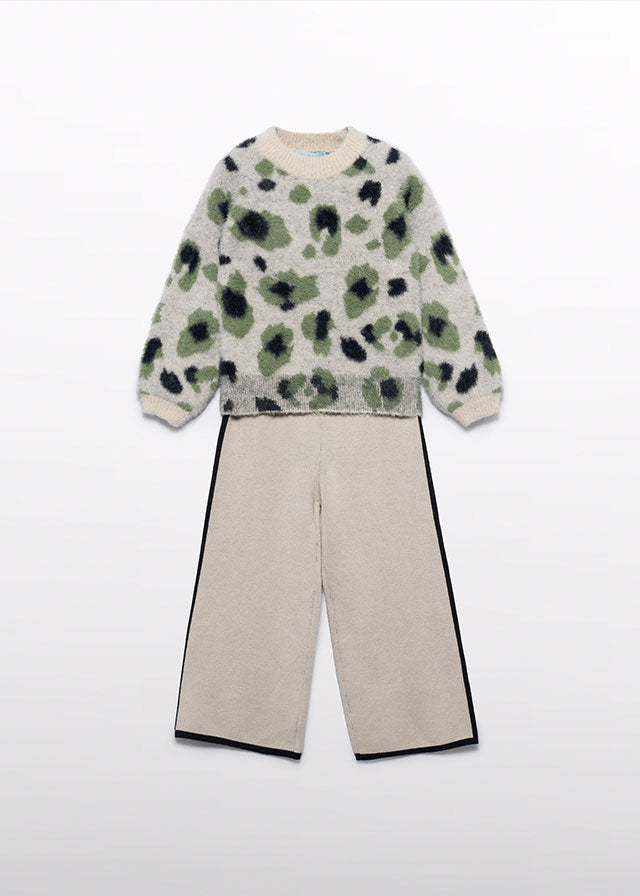 SET 5733 animal print cu pantalon Abel&Lula