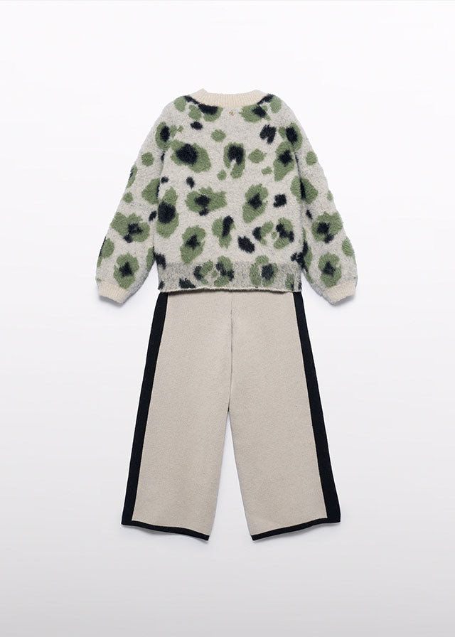 SET 5733 animal print cu pantalon Abel&Lula