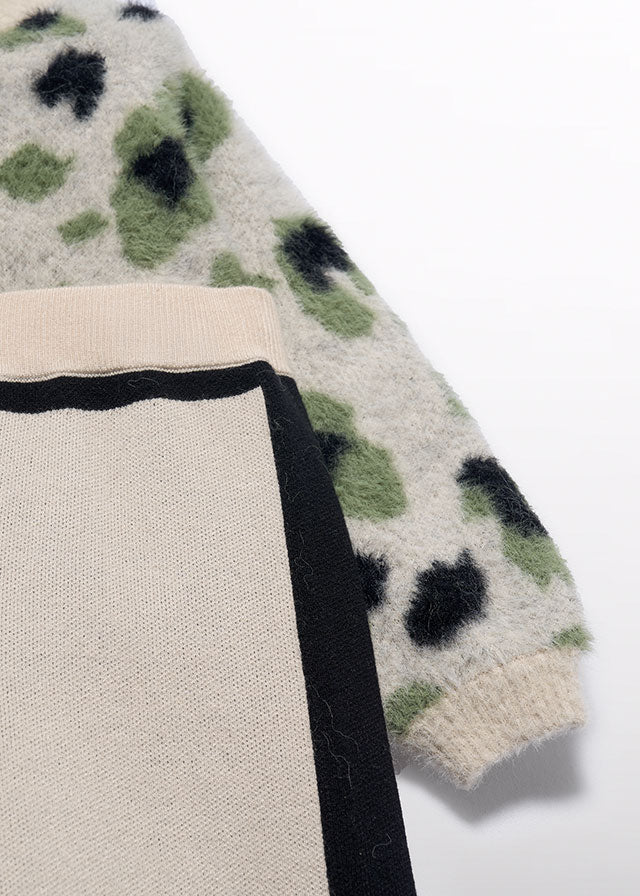 SET 5733 animal print cu pantalon Abel&Lula