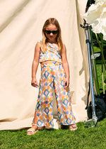 Set pantaloni imprimeu fetita